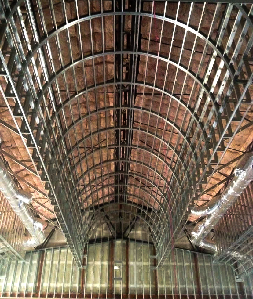 Image showcasing Steel Ceiling – Misiak General Contracting